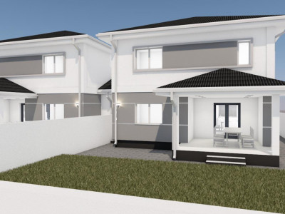 Duplex cu 5 camere, despartit prin camera tehnica - 365 mp teren imagine mica 5, foxfort.ro