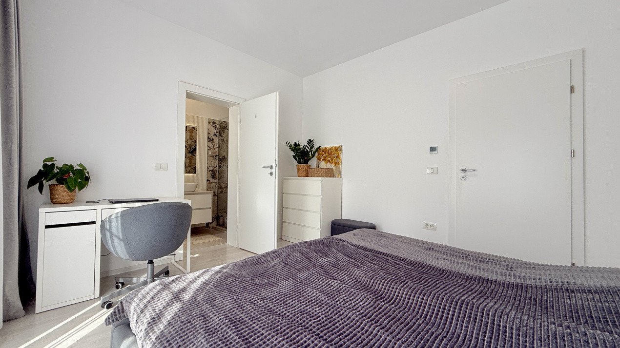 Duplex de vanzare, 3 camere + 2 bai - mobilat si utilat - Mosnita Noua 10, foxfort.ro