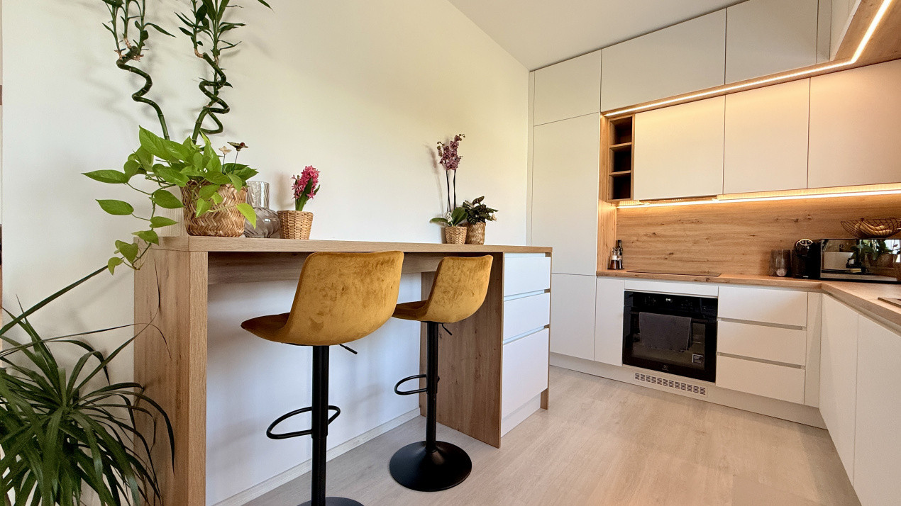 Duplex de vanzare, 3 camere + 2 bai - mobilat si utilat - Mosnita Noua 16, foxfort.ro