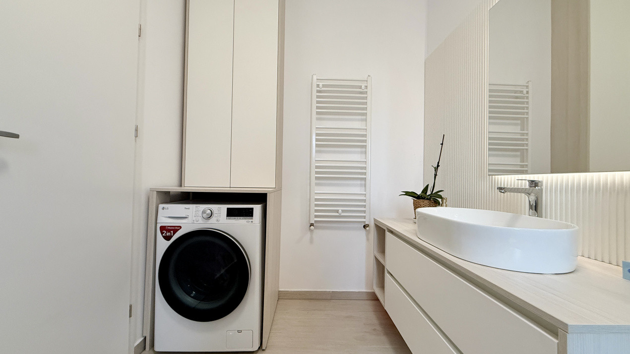 Duplex de vanzare, 3 camere + 2 bai - mobilat si utilat - Mosnita Noua 18, foxfort.ro