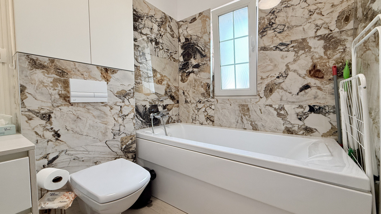 Duplex de vanzare, 3 camere + 2 bai - mobilat si utilat - Mosnita Noua 19, foxfort.ro