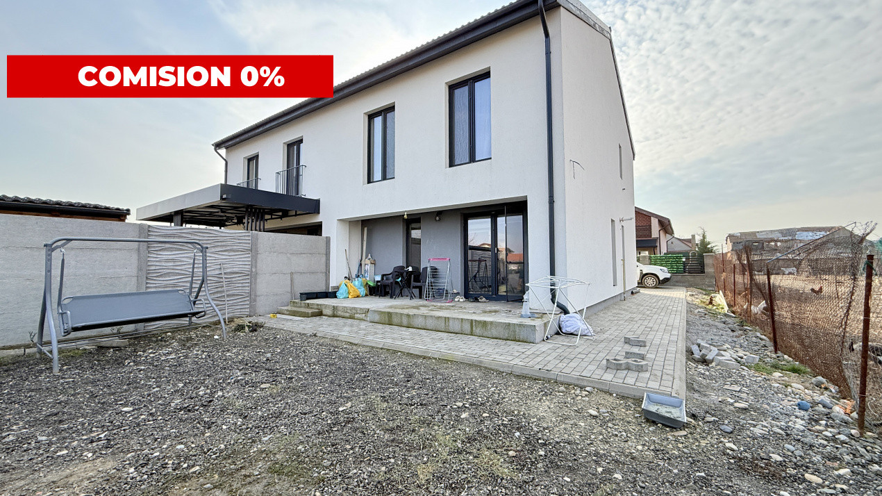 Duplex de vanzare in Sacalaz, 4 camere + 2 bai si toate utilitatile 1, foxfort.ro
