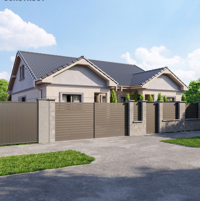 Duplex de vanzare 3 camere + pod mansardabil - Mosnita Veche 6, foxfort.ro