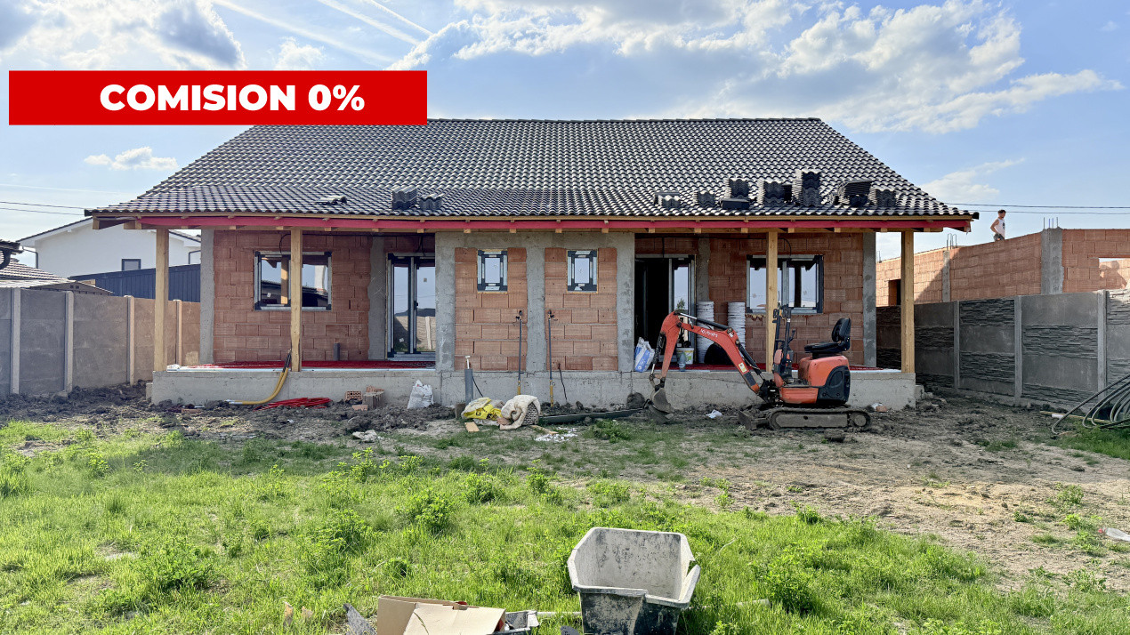 Duplex de vanzare 3 camere + pod mansardabil - Mosnita Veche 1, foxfort.ro