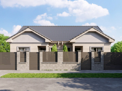 Duplex de vanzare 3 camere + pod mansardabil - Mosnita Veche imagine mica 4, foxfort.ro