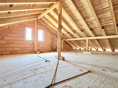 Duplex de vanzare 3 camere + pod mansardabil - Mosnita Veche imagine mica 16, foxfort.ro