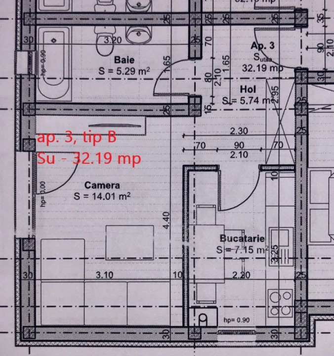 Comision 0% Apartament cu 1 camera  in GIROC - ID V54 6, foxfort.ro