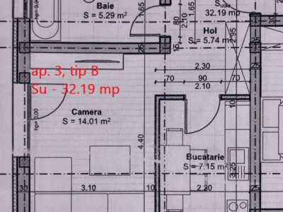 Comision 0% Apartament cu 1 camera  in GIROC - ID V54 imagine mica 6, foxfort.ro