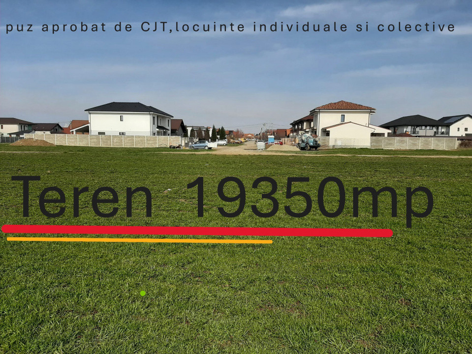 Teren extravilan de 19350 mp - zona Chisoda 1, foxfort.ro