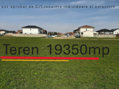 Teren extravilan de 19350 mp - zona Chisoda