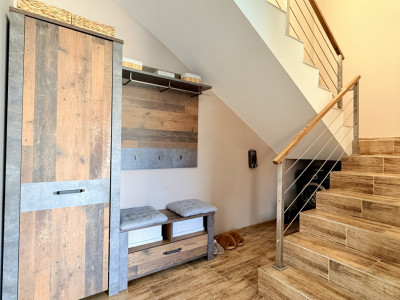 Duplex de vanzare, 3 camere + garaj - toate utilitatile - Dumbravita imagine mica 21, foxfort.ro