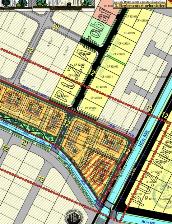 Parcele teren pentru blocuri, cu autorizatie de construire - Mosnita Noua  1, foxfort.ro