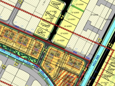 Parcele teren pentru blocuri, cu autorizatie de construire - Mosnita Noua 