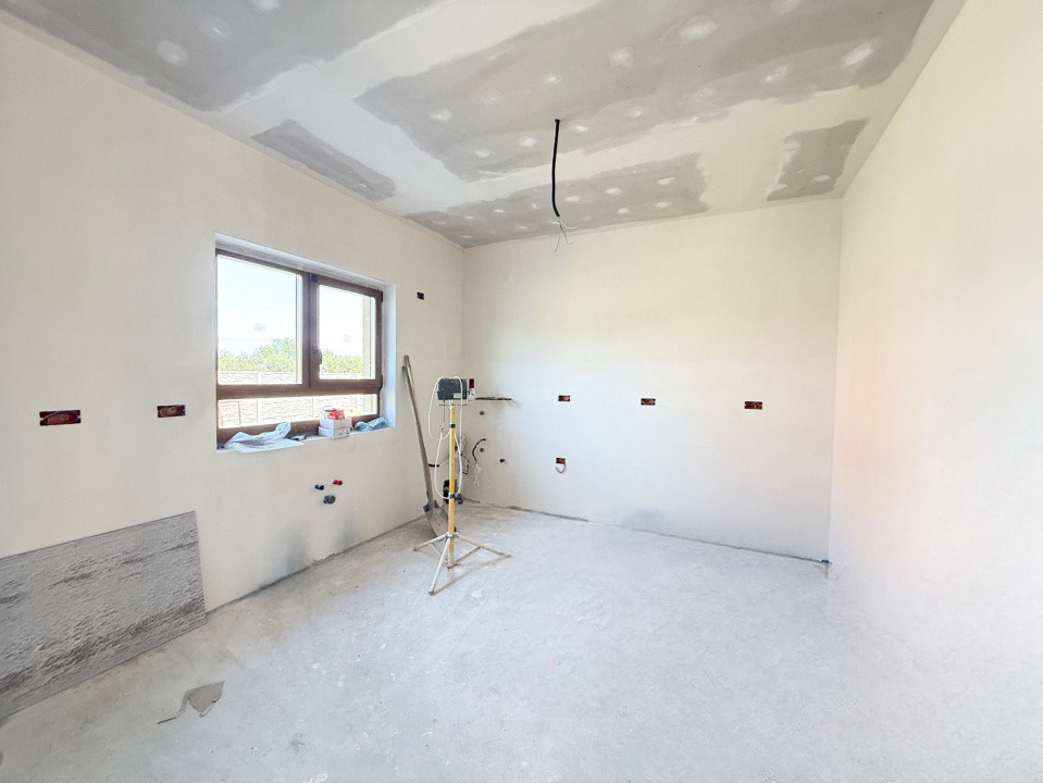Duplex cu 5 camere, 117 mp utili si 348 mp teren, de vanzare in Sacalaz 7, foxfort.ro