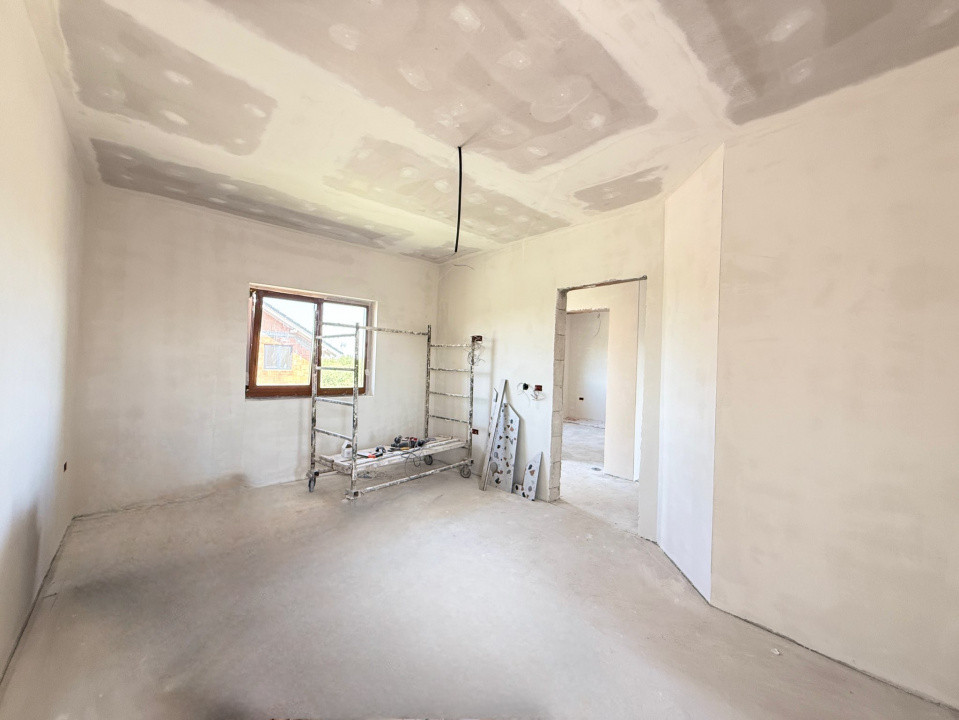 Duplex cu 5 camere, 117 mp utili si 348 mp teren, de vanzare in Sacalaz 13, foxfort.ro