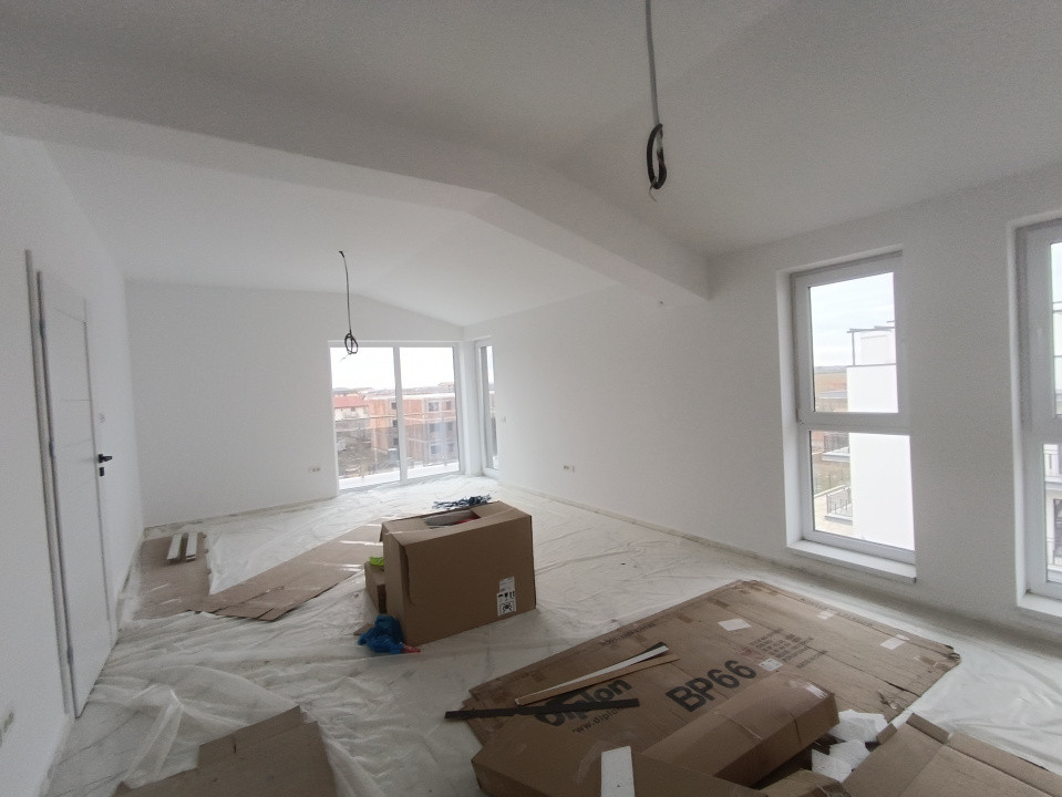 Apartament cu 3 camere de 70 mp, terasa 30 mp in Giroc 8, foxfort.ro