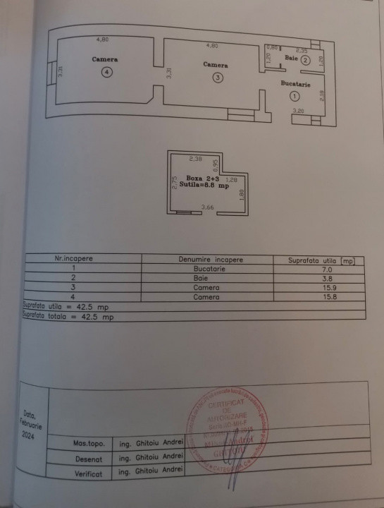 Apartament 2 camere, renovat complet, curte comuna - Timocului Saguna 8, foxfort.ro