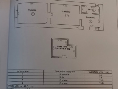 Apartament 2 camere, renovat complet, curte comuna - Timocului Saguna imagine mica 8, foxfort.ro