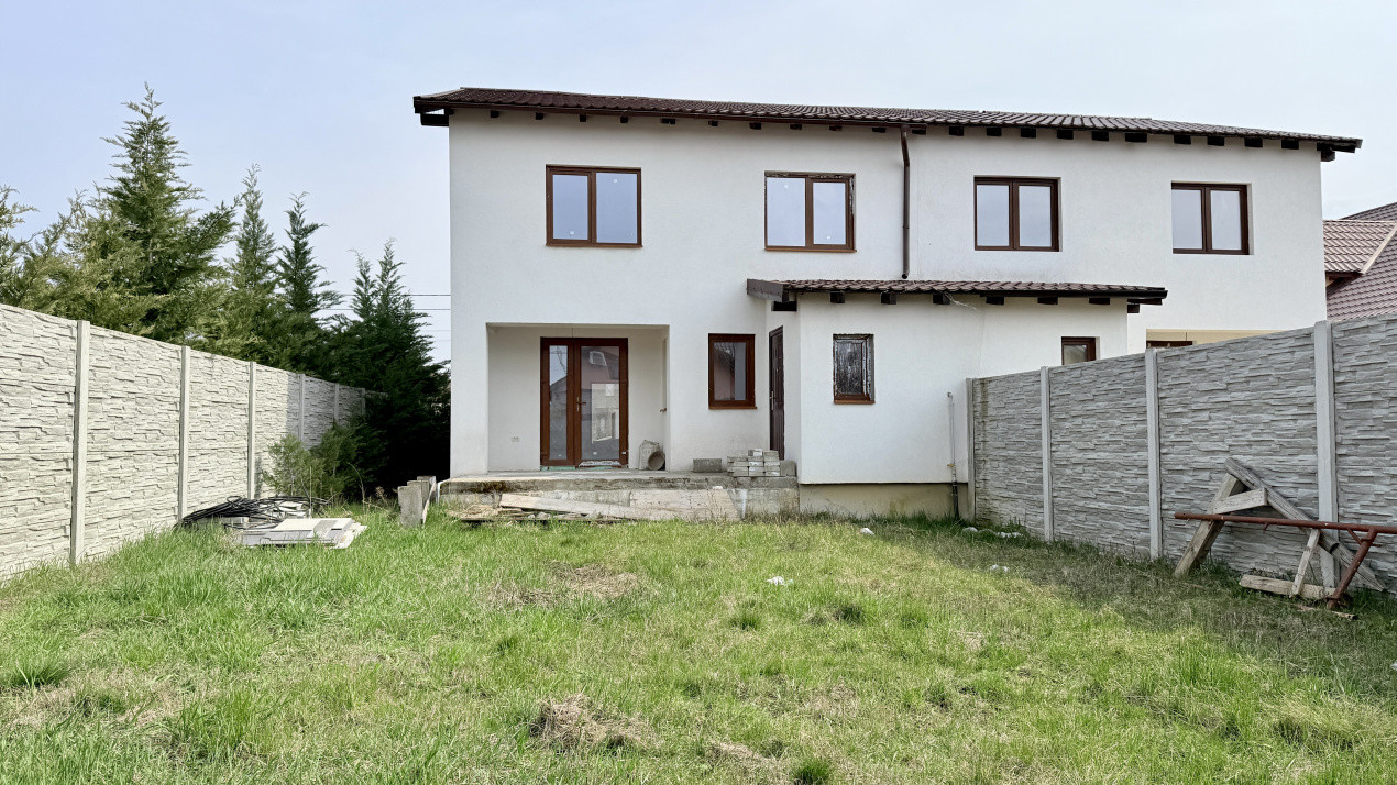 Duplex de vanzare 5 camere cu toate utilitatile - Mosnita Noua 1, foxfort.ro
