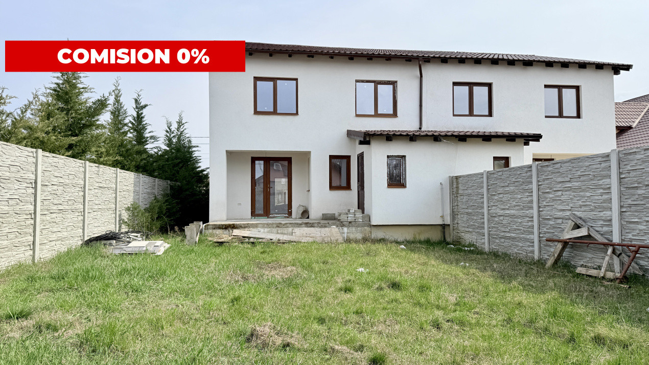 Duplex de vanzare 5 camere cu toate utilitatile - Mosnita Noua 1, foxfort.ro