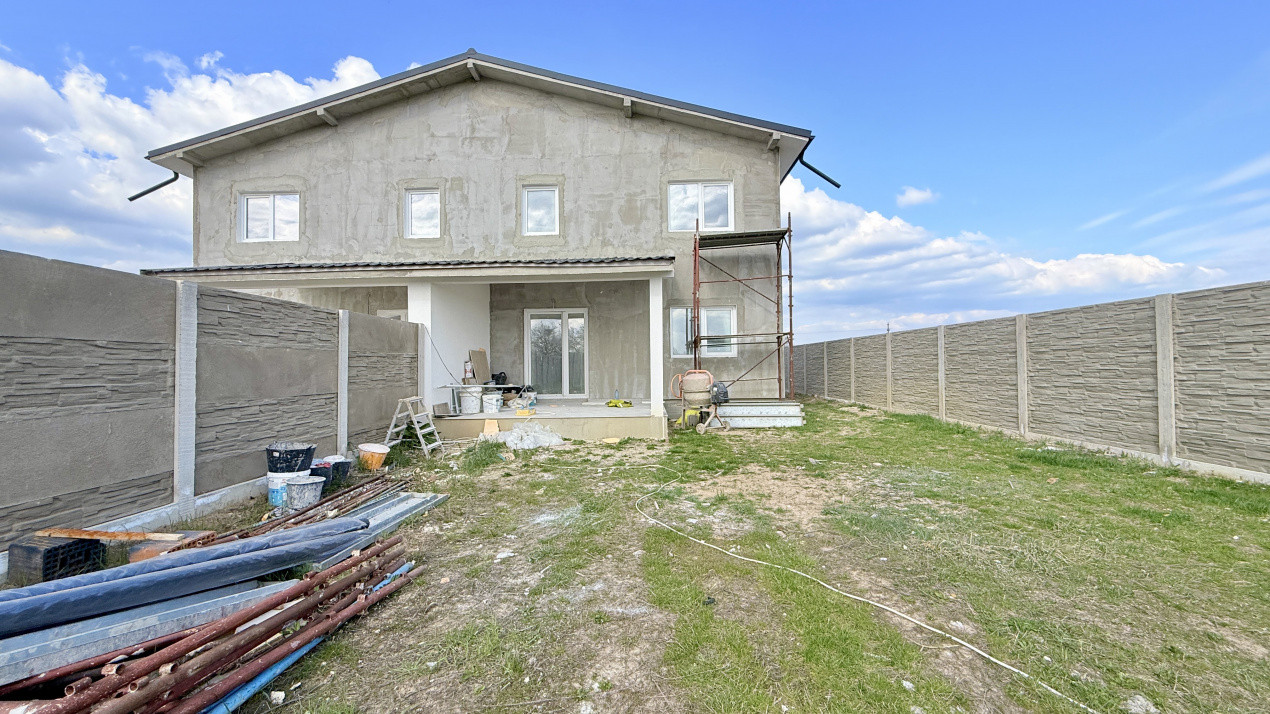 Duplex de vanzare, 4 camere cu toate utilitatile - Mosnita Noua 1, foxfort.ro