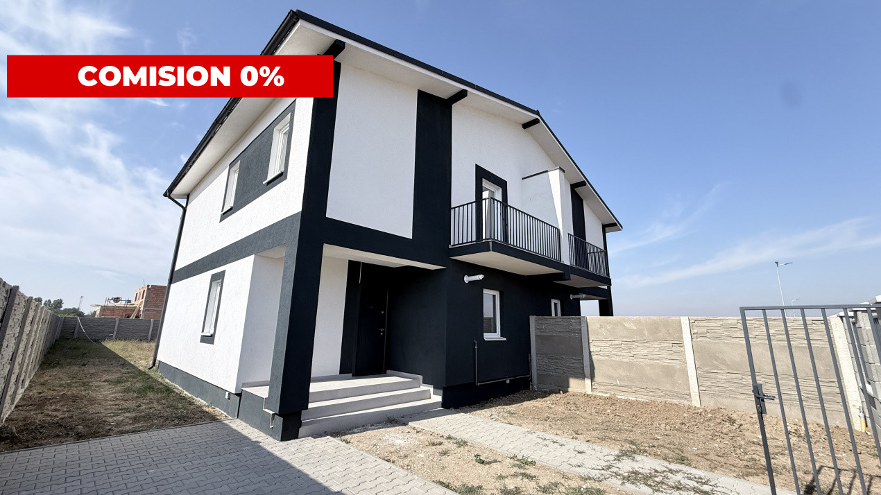 Comision 0% Duplex de vanzare, 4 camere, teren 466 mp - Mosnita Noua 1, foxfort.ro