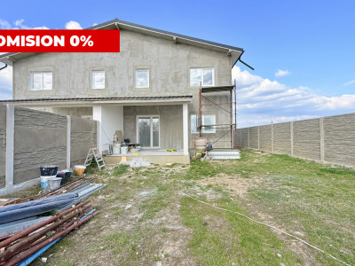 Duplex de vanzare, 4 camere cu toate utilitatile - Mosnita Noua
