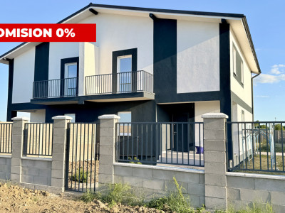 Duplex de vanzare, 4 camere cu toate utilitatile - Mosnita Noua