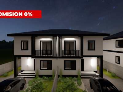 Comision 0% Duplex de vanzare, 4 camere, teren 466 mp - Mosnita Noua