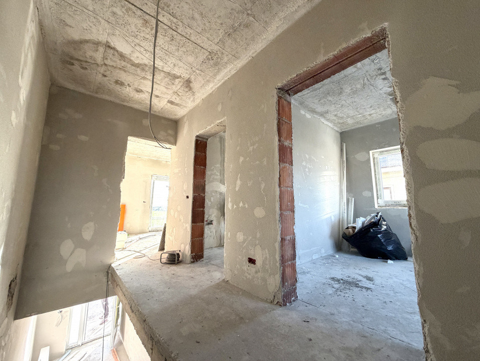 Duplex deosebit cu 4 camere si carport, perete dublu, in Dumbravita 6, foxfort.ro