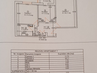 Apartament cu 2 camere decomandat, etaj 1, zona Girocului imagine mica 7, foxfort.ro