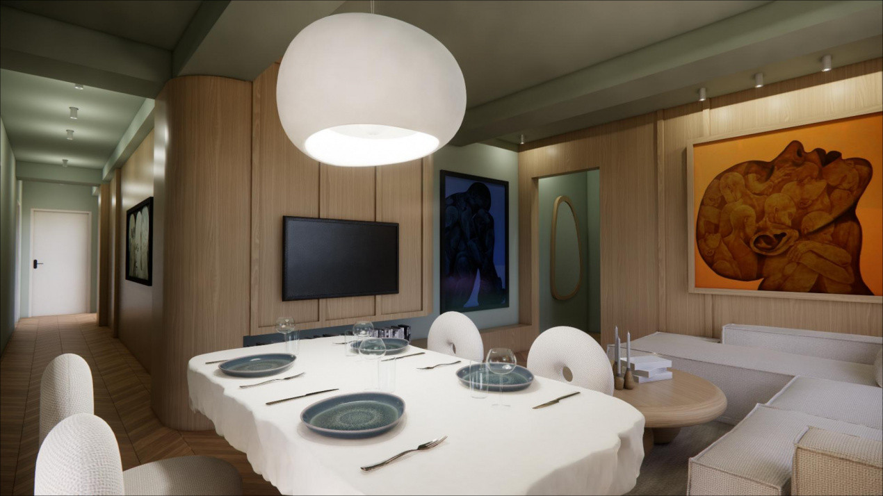 Apartament cu 3 camere, 74 mp utili - Zona Lipovei 2, foxfort.ro