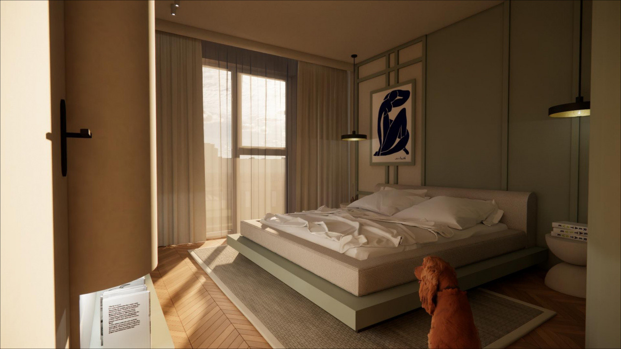 Apartament cu 3 camere, 74 mp utili - Zona Lipovei 4, foxfort.ro