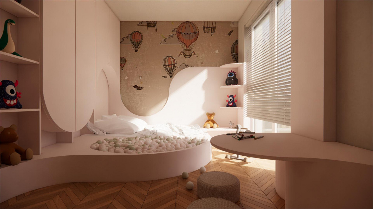 Apartament cu 3 camere, 74 mp utili - Zona Lipovei 5, foxfort.ro