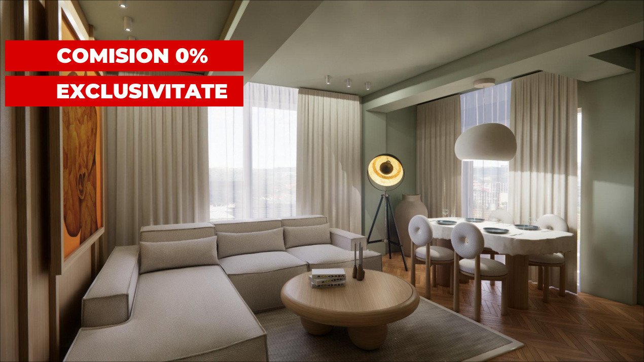 COMISION 0%  BLOC NOU Ap. cu 3 camere, bloc cu lift - Zona Lipovei 1, foxfort.ro