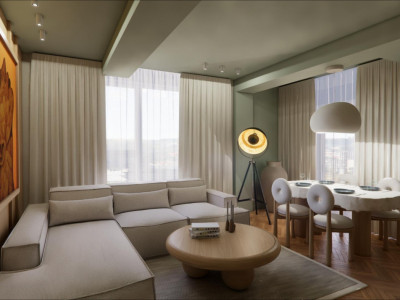 Apartament cu 3 camere, 74 mp utili - Zona Lipovei