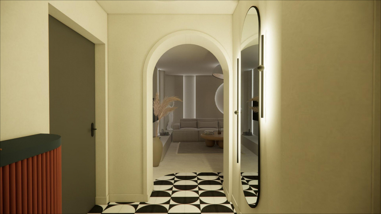 Apartament cu 2 camere, 53 mp utili - Zona Lipovei 3, foxfort.ro