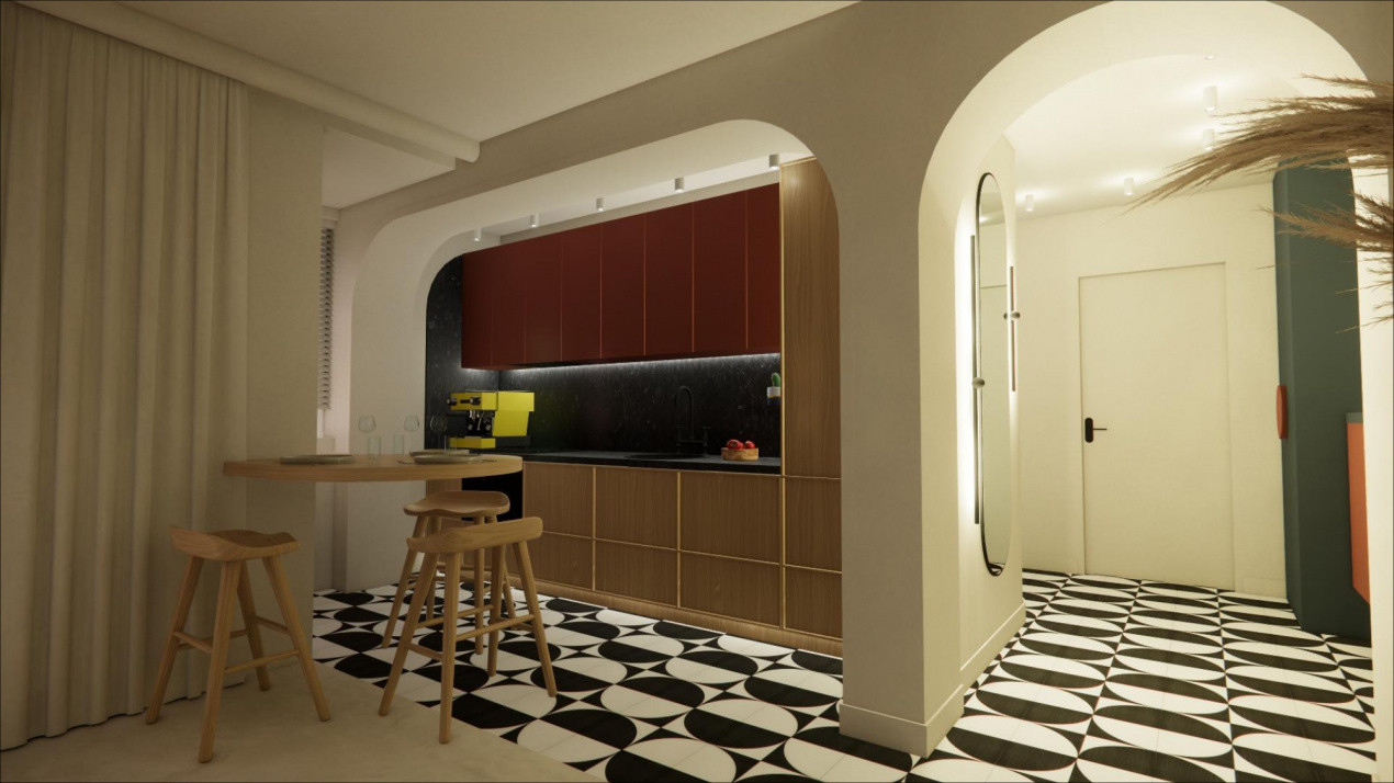 Apartament cu 2 camere, 53 mp utili - Zona Lipovei 4, foxfort.ro