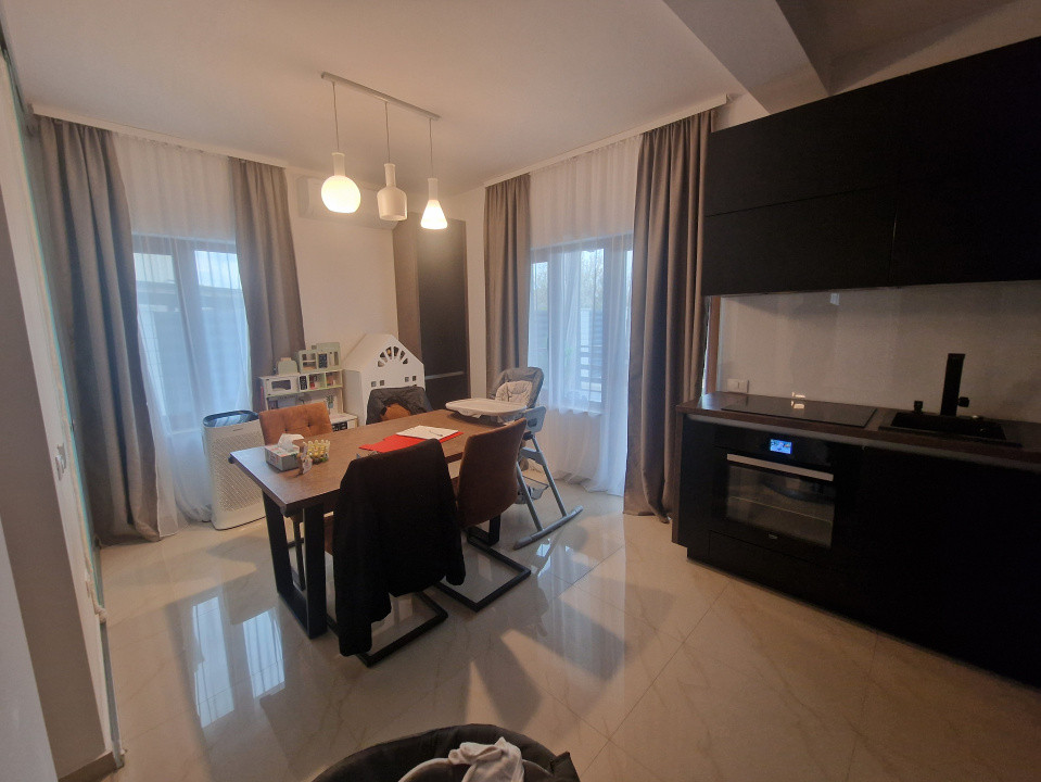 Duplex de vanzare cu 4 camere mobilat si utilat - Mosnita Veche 1, foxfort.ro