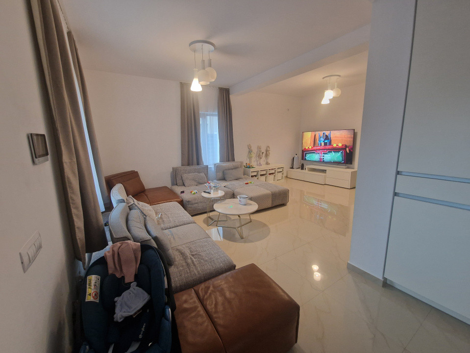 Duplex de vanzare cu 4 camere mobilat si utilat - Mosnita Veche 2, foxfort.ro