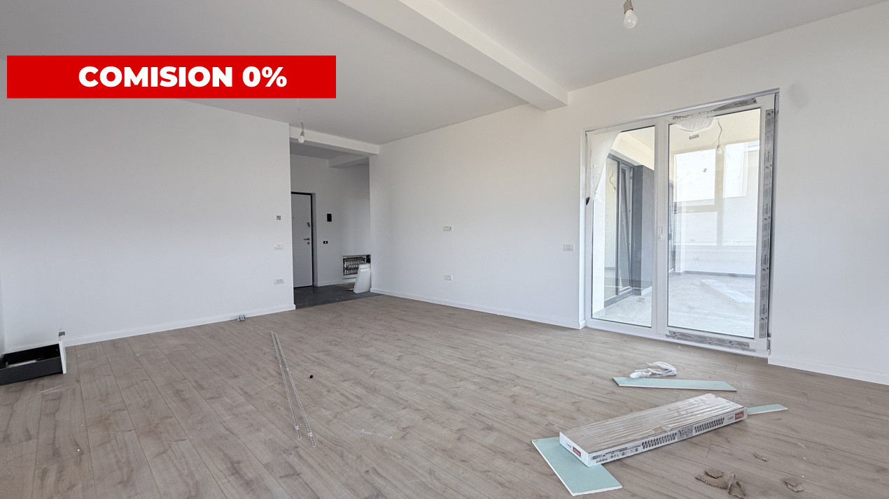 Comision 0% Apartament de vanzare, 3 camere + terasa de 15,62 mp Mosnita 1, foxfort.ro