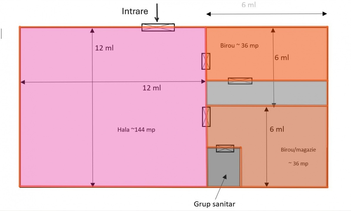 Spatiu industrial de 216 mp cu predare imediata - Gara de Nord 10, foxfort.ro