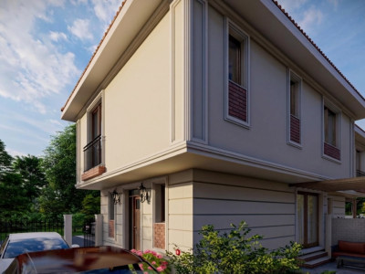 Proiect modern in stil mediteranean cu 4 camere - Giroc