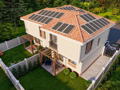 Proiect modern in stil mediteranean cu 4 camere - Giroc imagine mica 2, foxfort.ro