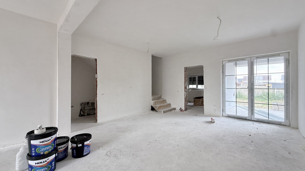 Duplex de vanzare cu 4 camere cu toate utilitatile - Lidl Drumul Boilor 4, foxfort.ro