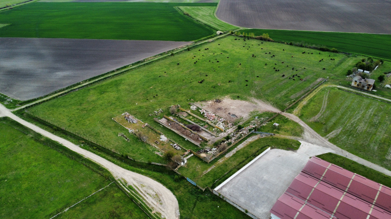 Teren intravilan cu suprafata de 58.340 mp, in Sanmartinul Sarbesc 19, foxfort.ro