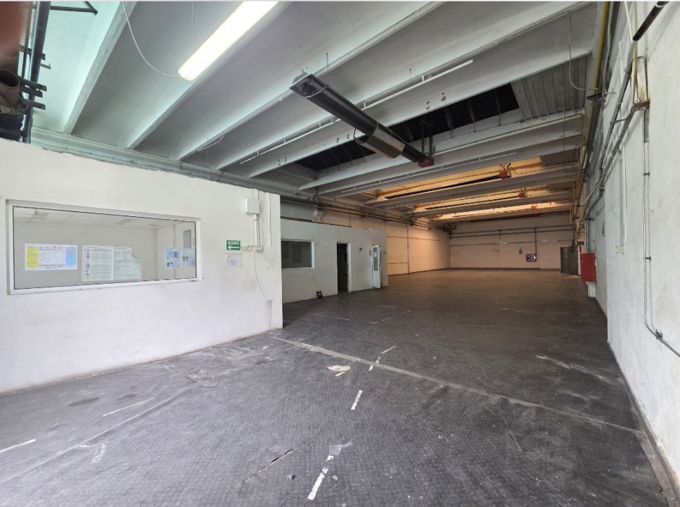 Hala industriala de inchiriat 420 mp, open space – zona UTA 1, foxfort.ro