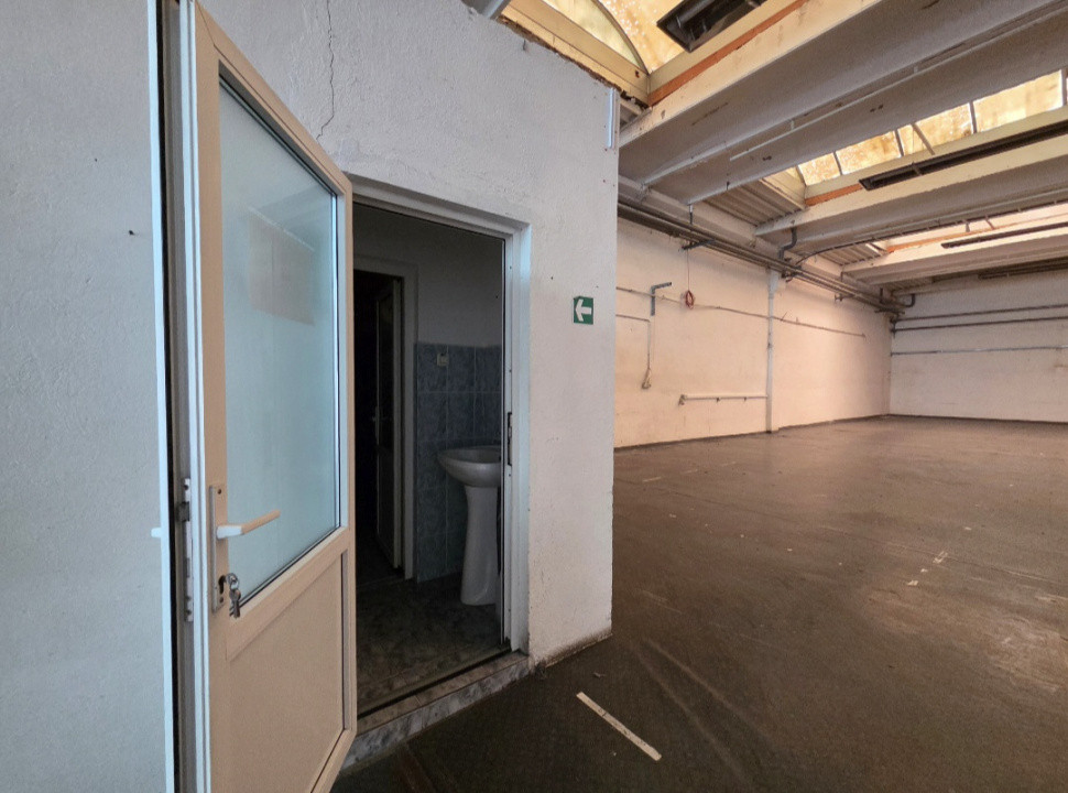 Hala industriala de inchiriat 420 mp, open space – zona UTA 6, foxfort.ro
