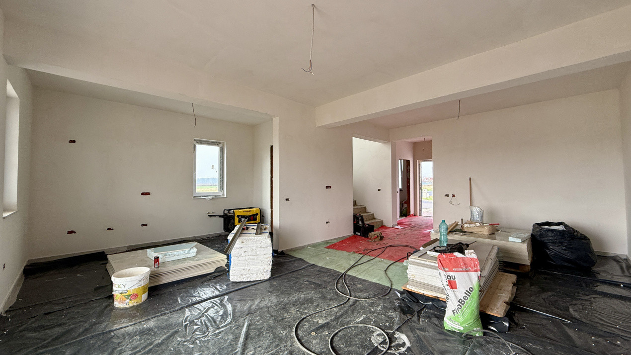 Duplex cu 5 camere de 128 mp utili si teren de 410 mp, zona Giarmata Vii 7, foxfort.ro