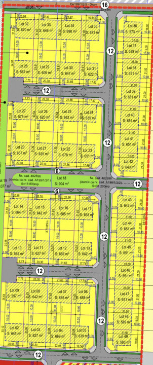 Teren intravilan Puz in aprobare 46 parcele Bucovat 1, foxfort.ro